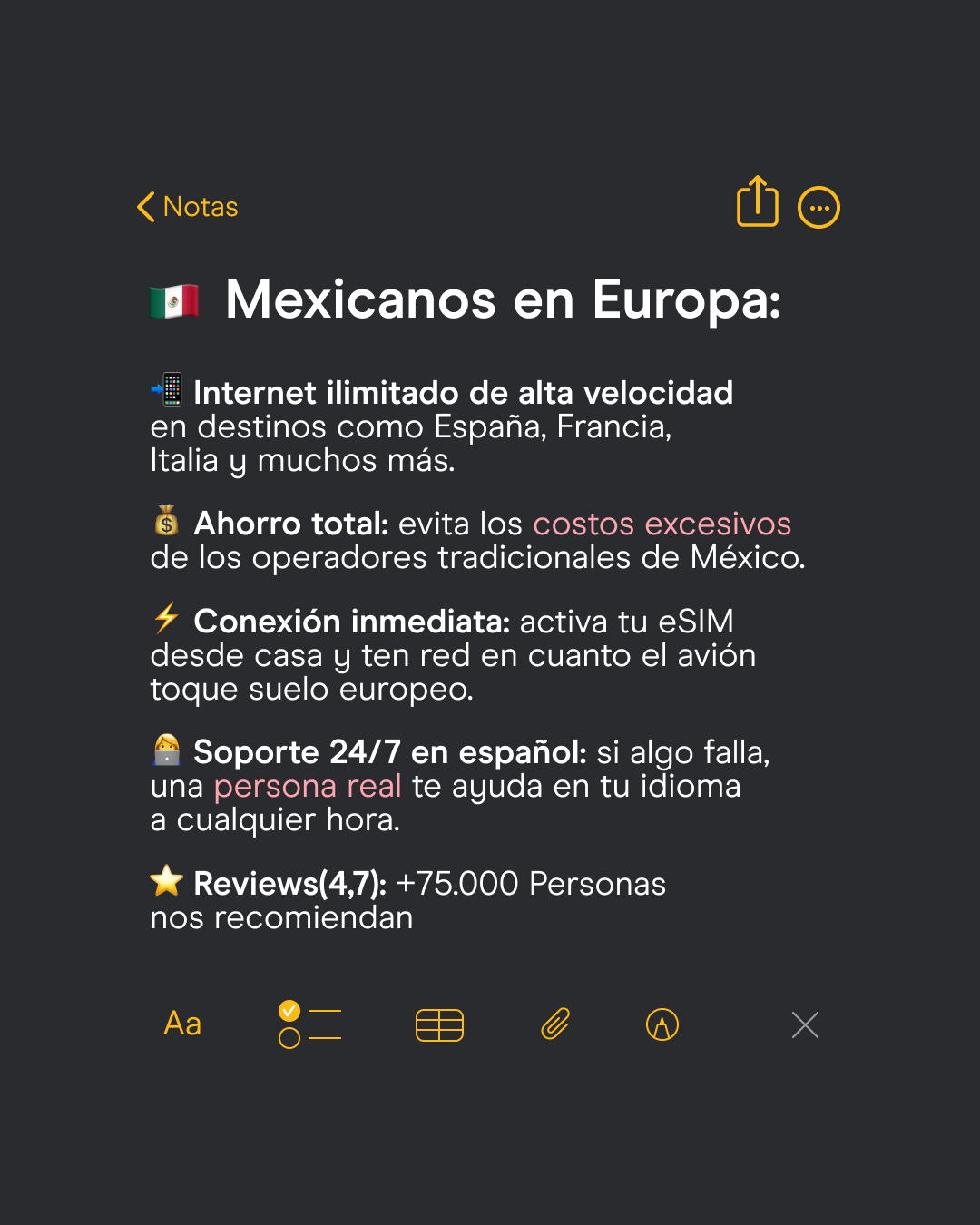 Holafly - Español Facebook ad