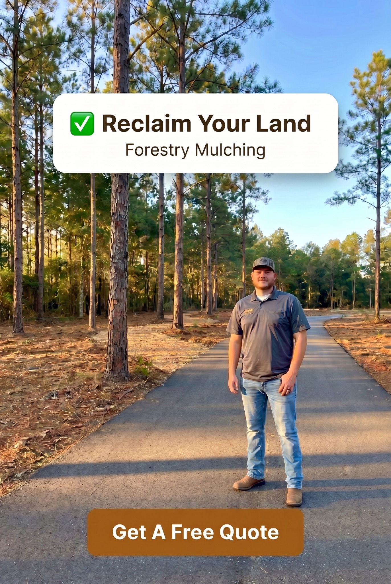 On Track Land Management, LLC Facebook ad from May 27, 2026