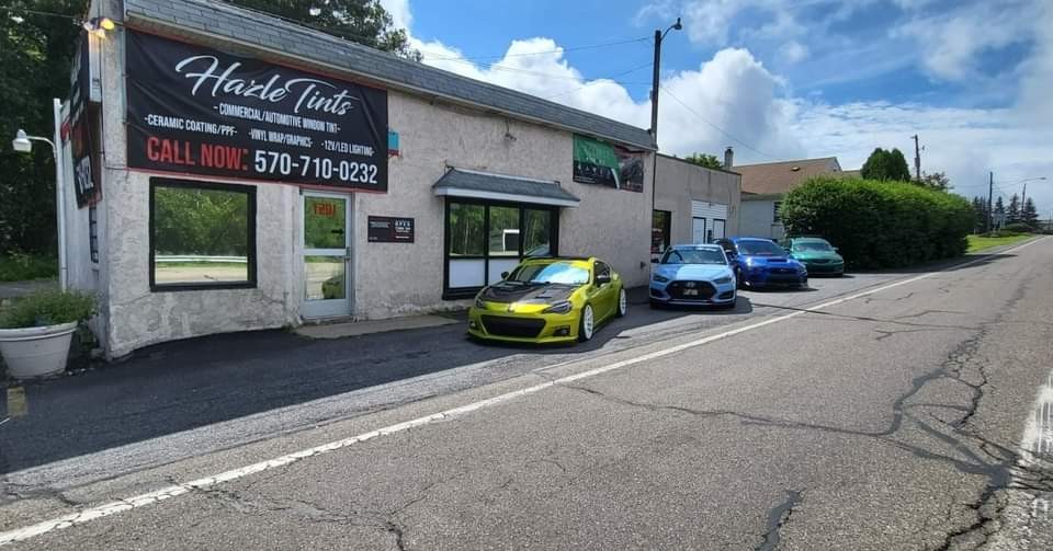 HazleTints LLC Facebook ad: GET YOUR TINT ON