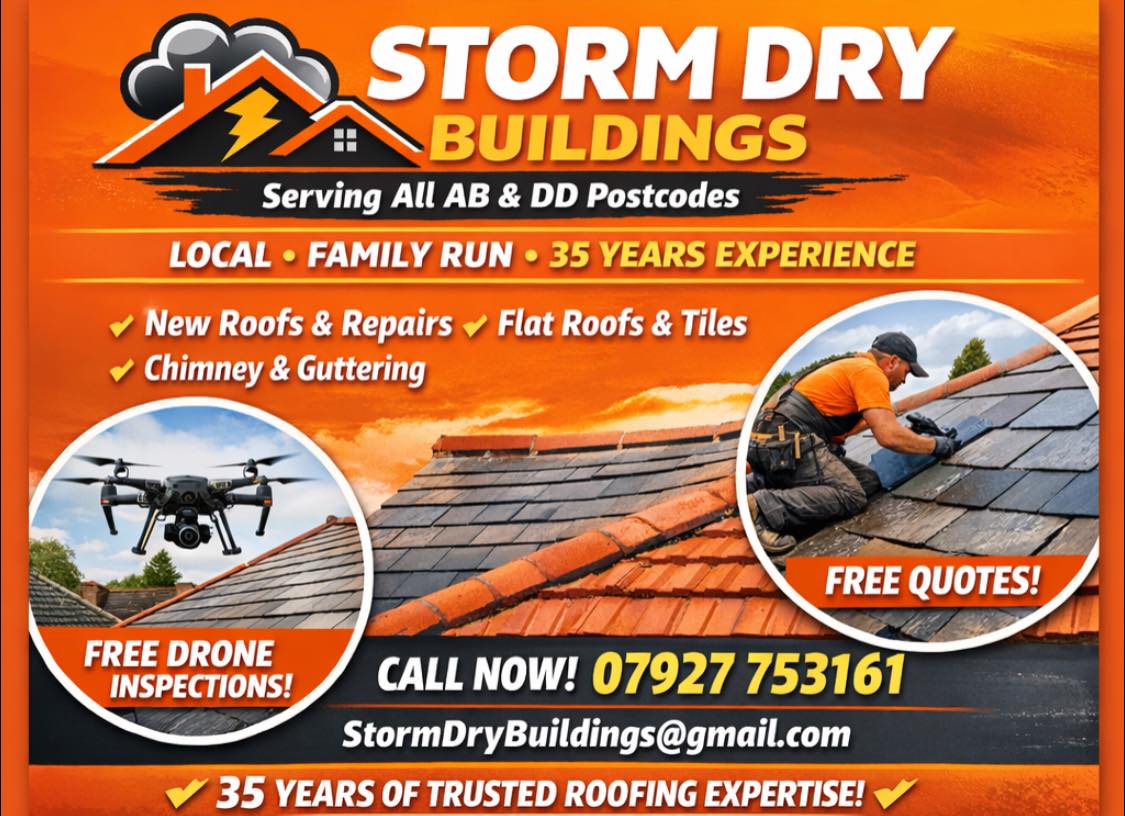 Storm Dry Buildings Facebook ad