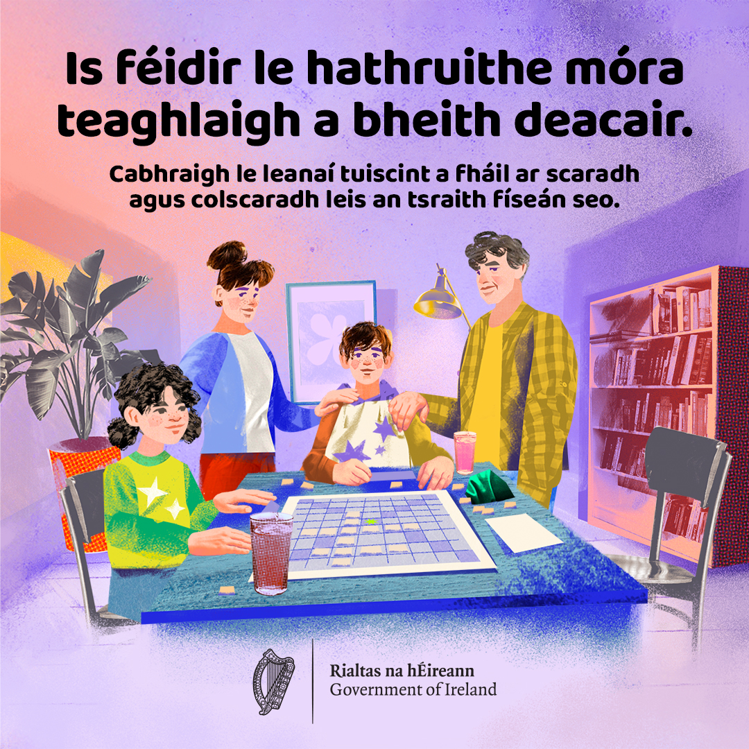 Department of Justice Ireland Facebook ad