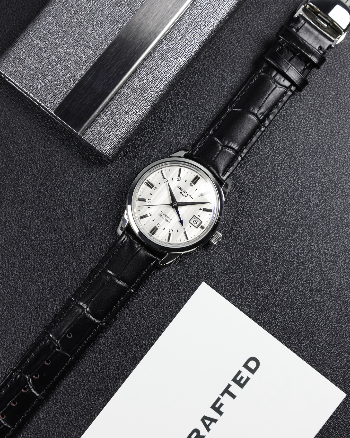 Time Crafted Facebook ad: Seestern S446 GMT, White Dial is Back in…