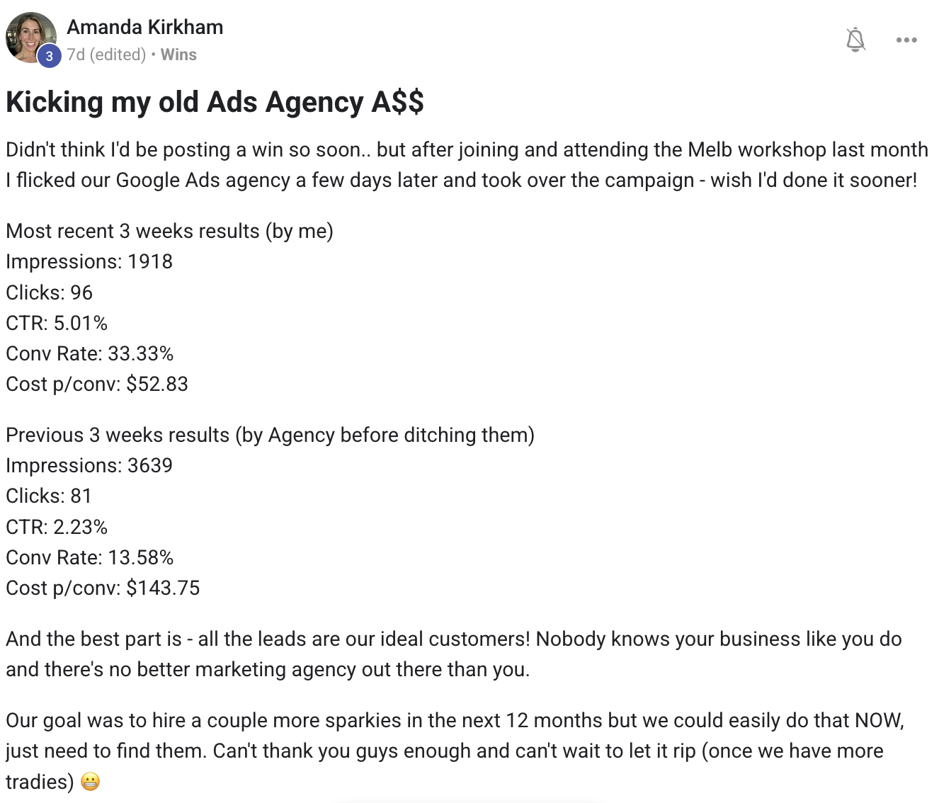 Where U? Facebook ad