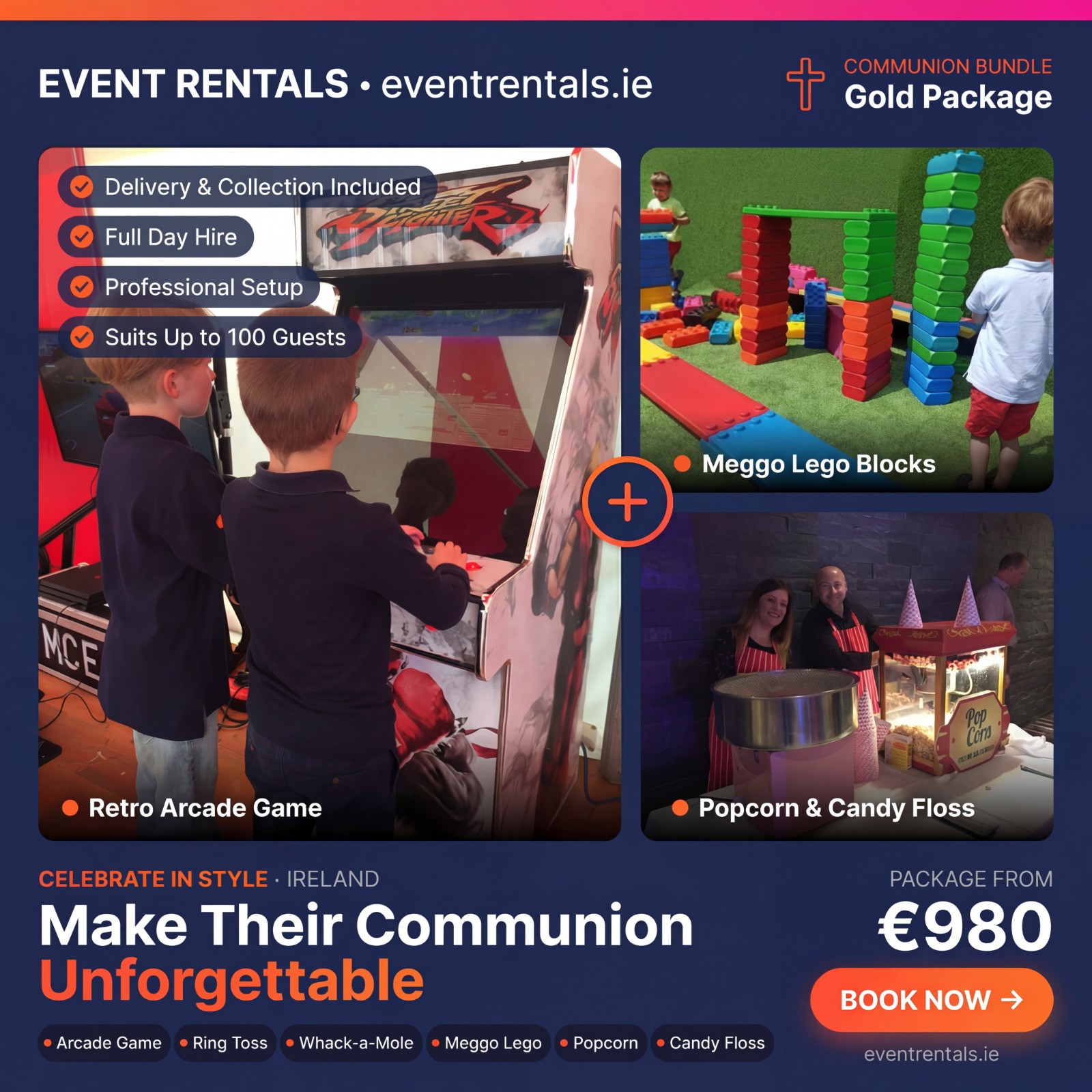 Fusion Events Facebook ad
