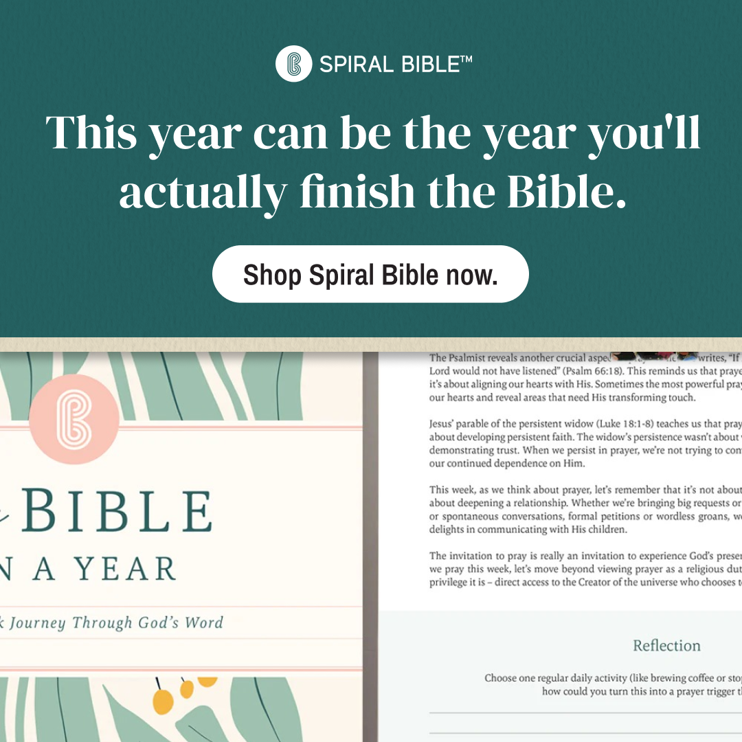 Spiral Bible Facebook ad