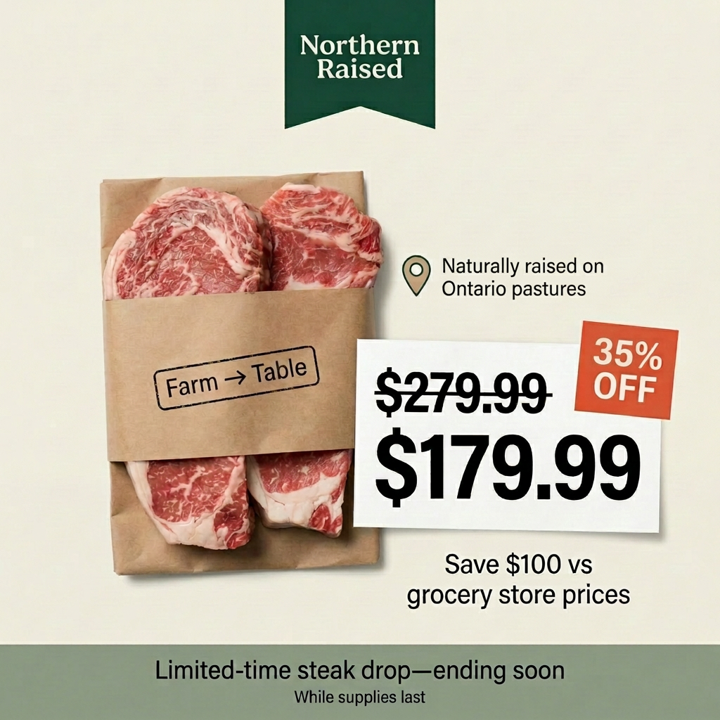 Northern Raised Facebook ad