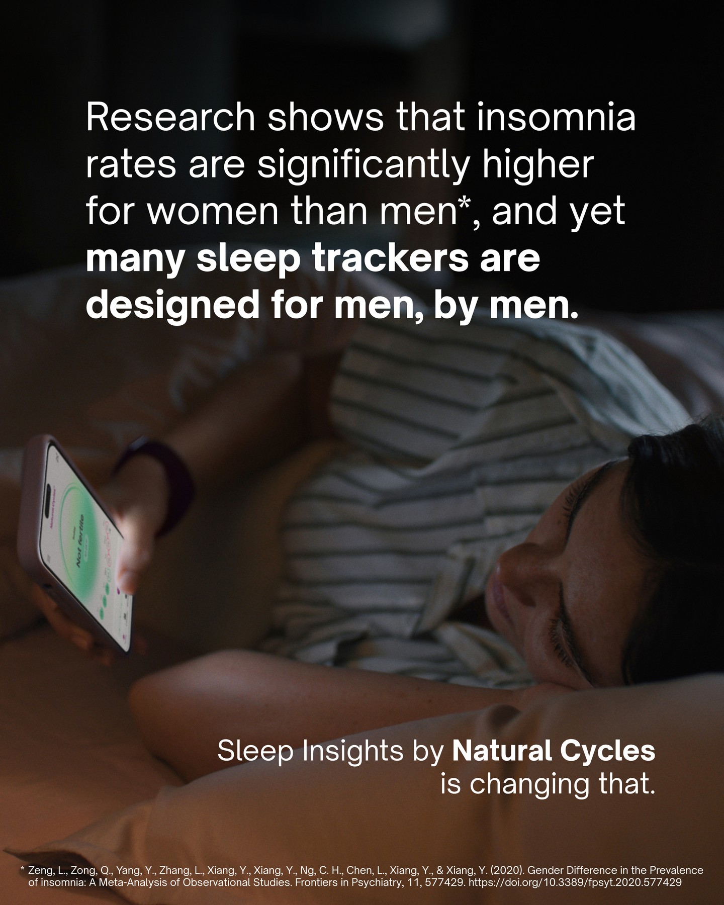 Natural Cycles Facebook ad
