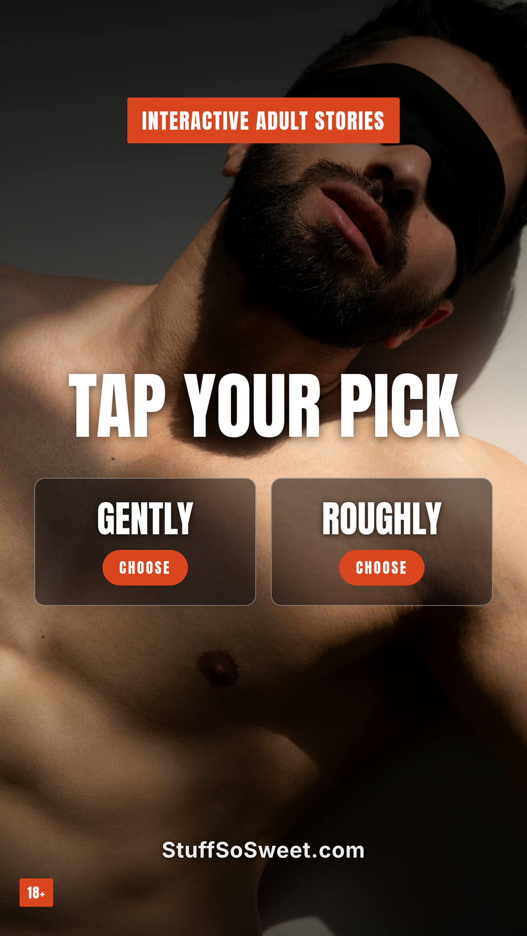 Stuff So Sweet Facebook ad: Interactive Adult Stories