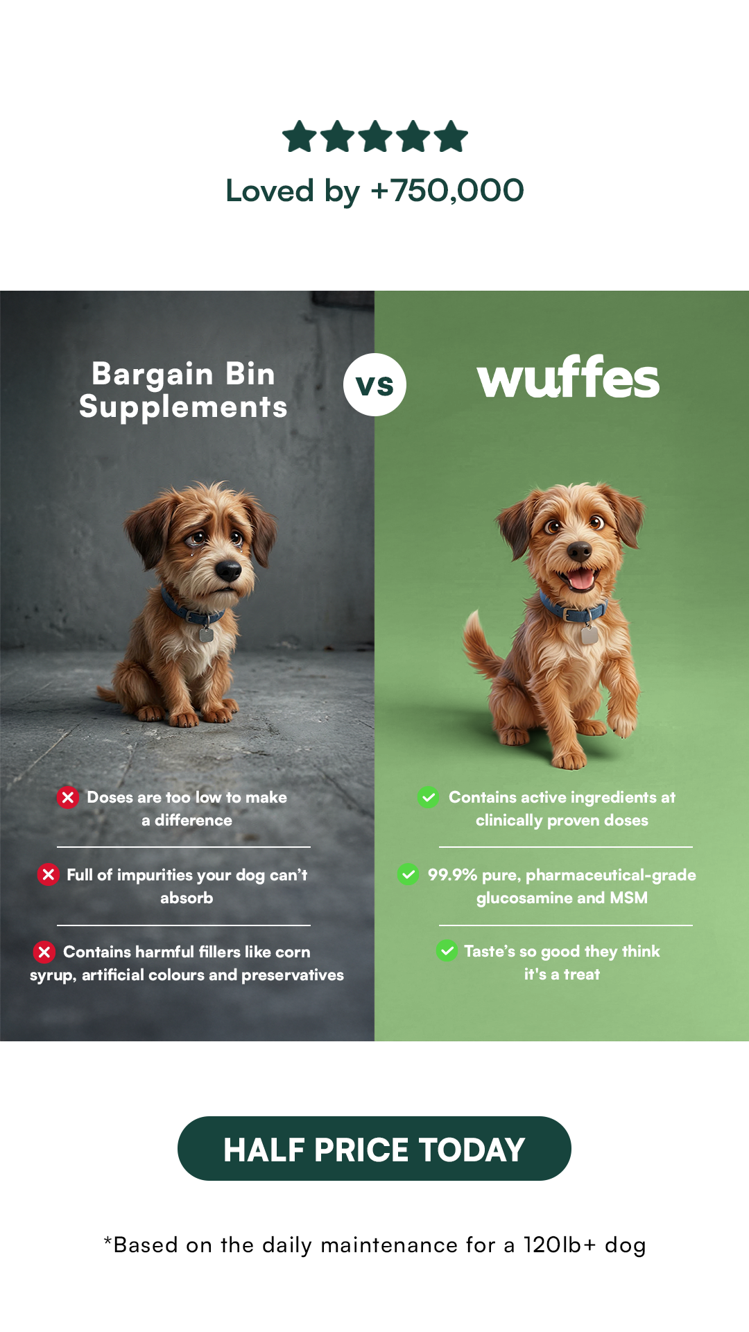Wuffes Facebook ad