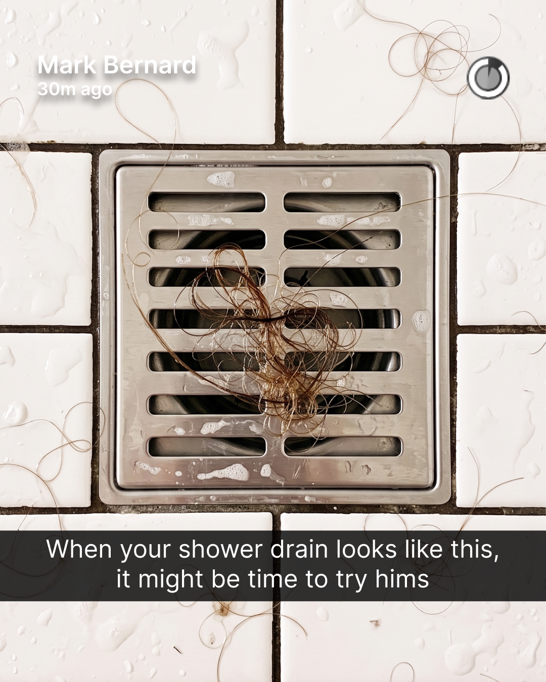 hims Facebook ad