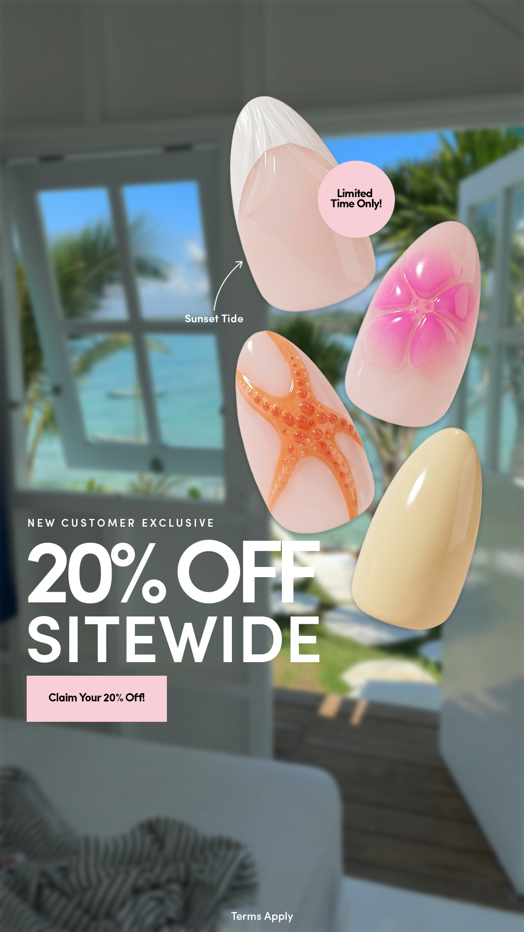 Glamnetic Facebook ad