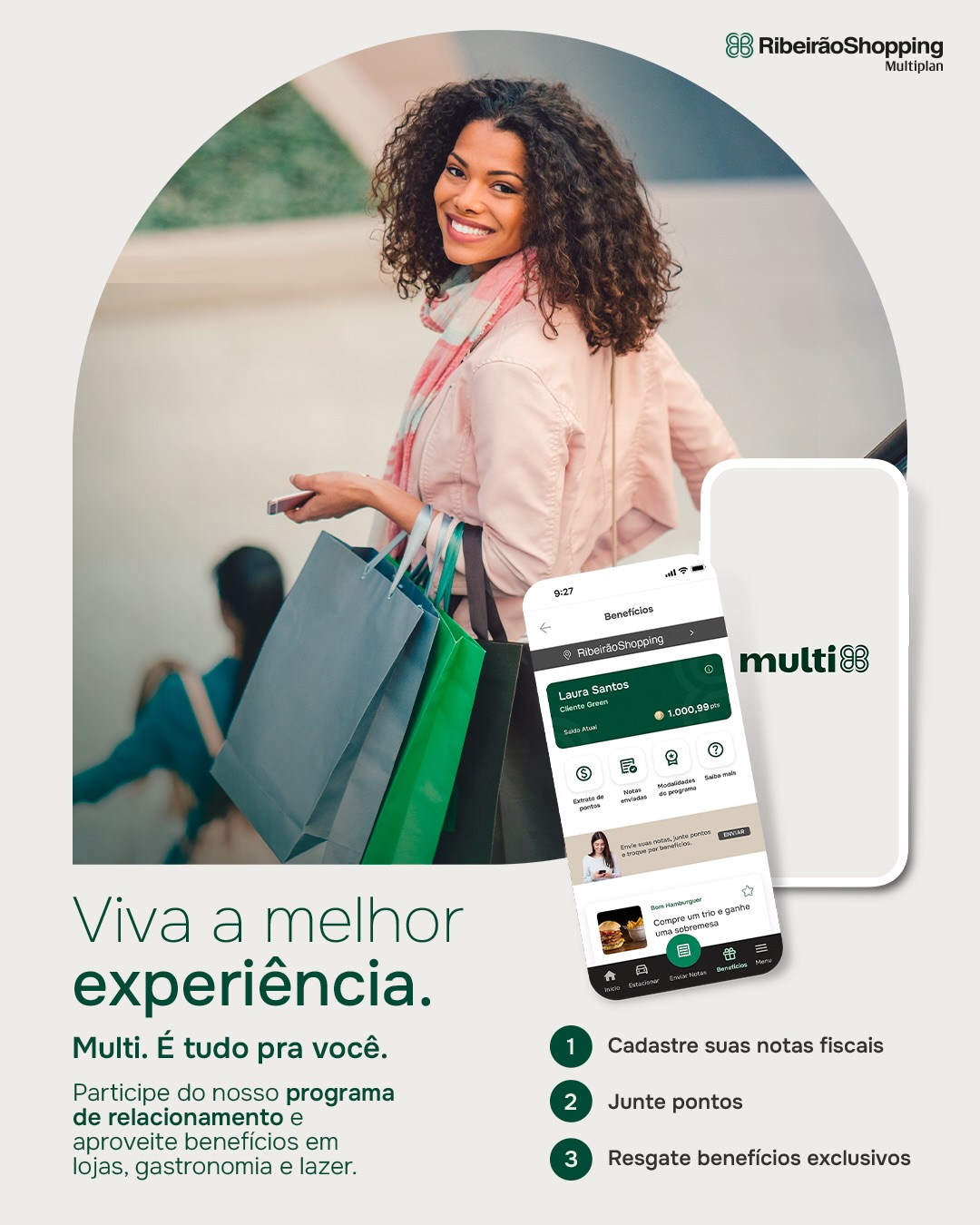 RibeirãoShopping Facebook ad: PROGRAMA DE RELACIONAMENTO @meumulti: QUANTO MAIS VOCÊ…