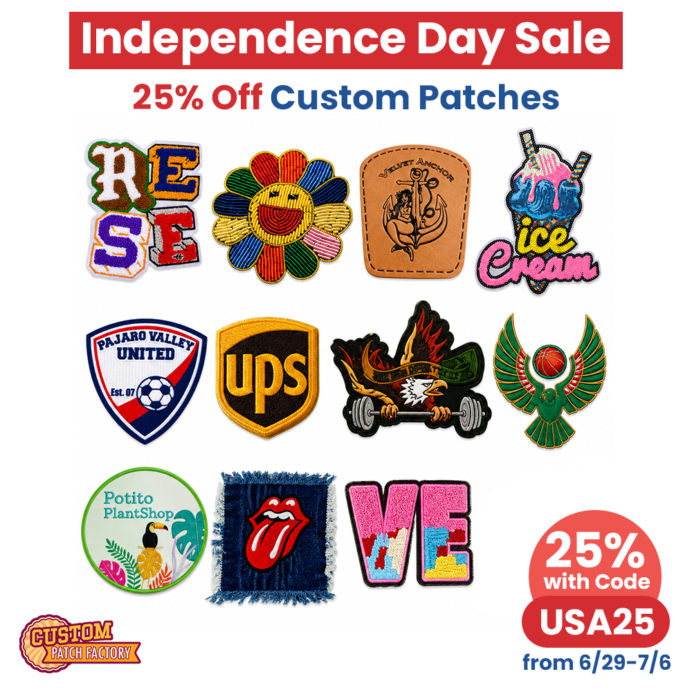 Custom Patch Factory Facebook ad
