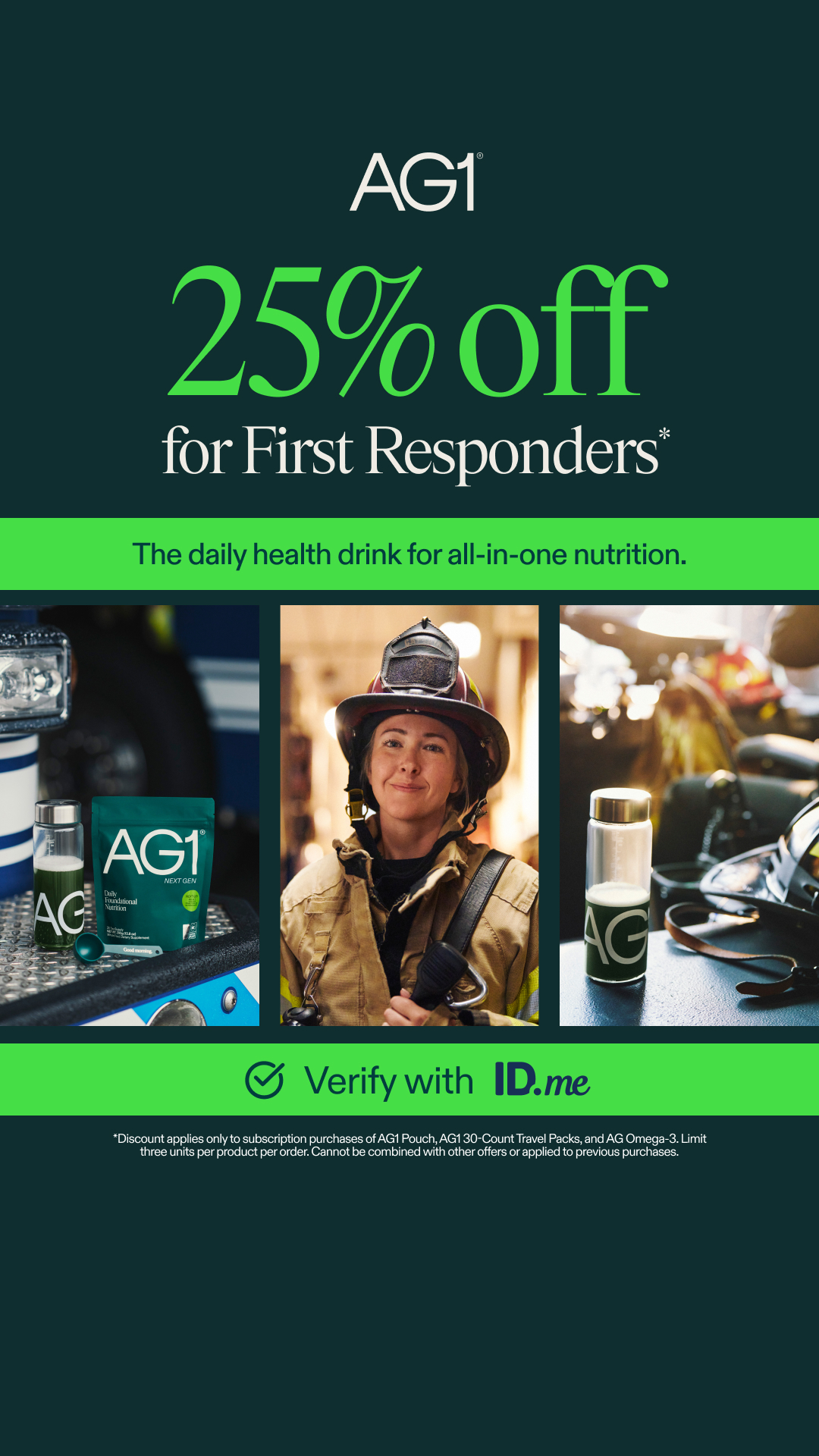 AG1 by Athletic Greens Facebook ad