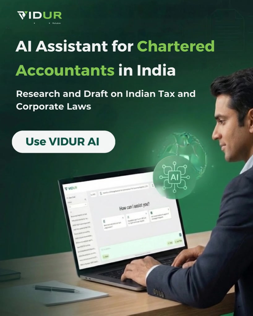 vidur.in Facebook ad: AI Tool Built for Indian CAs