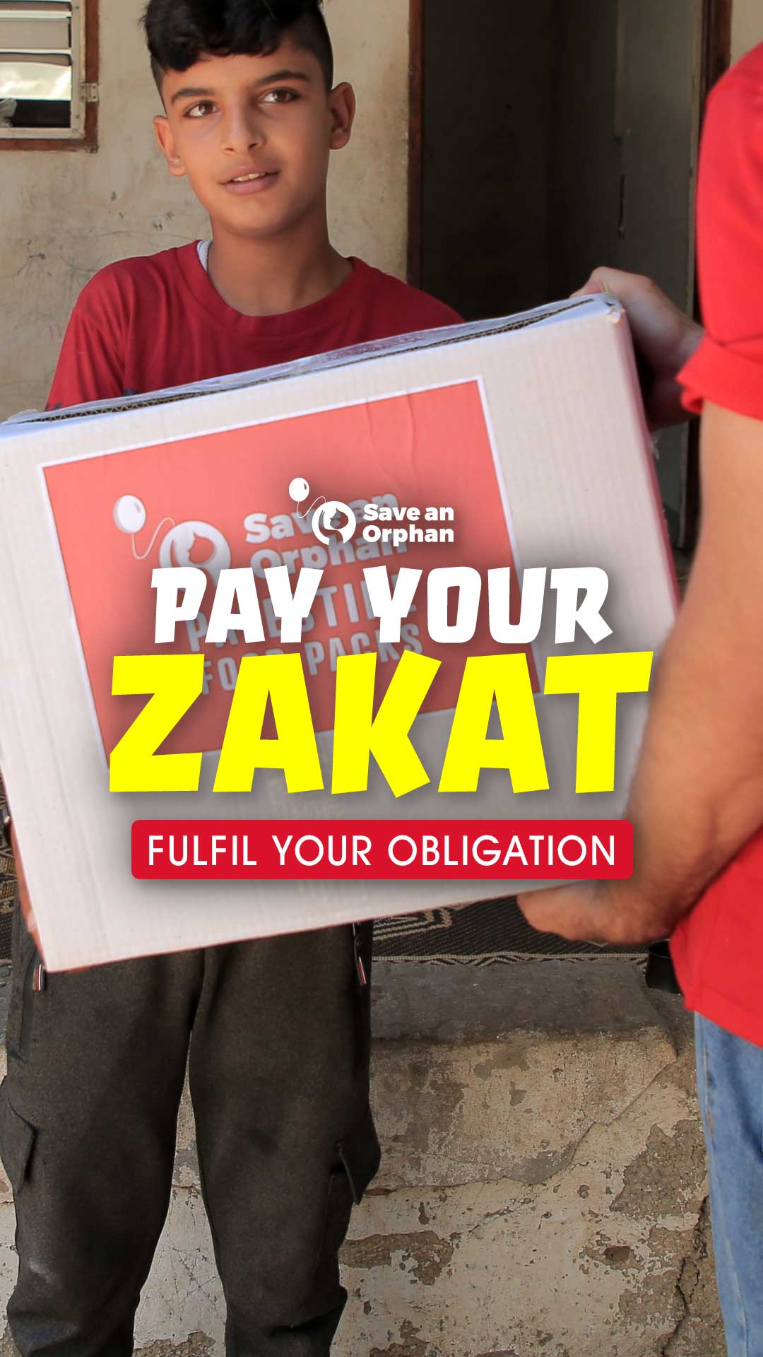 Save An Orphan Facebook ad