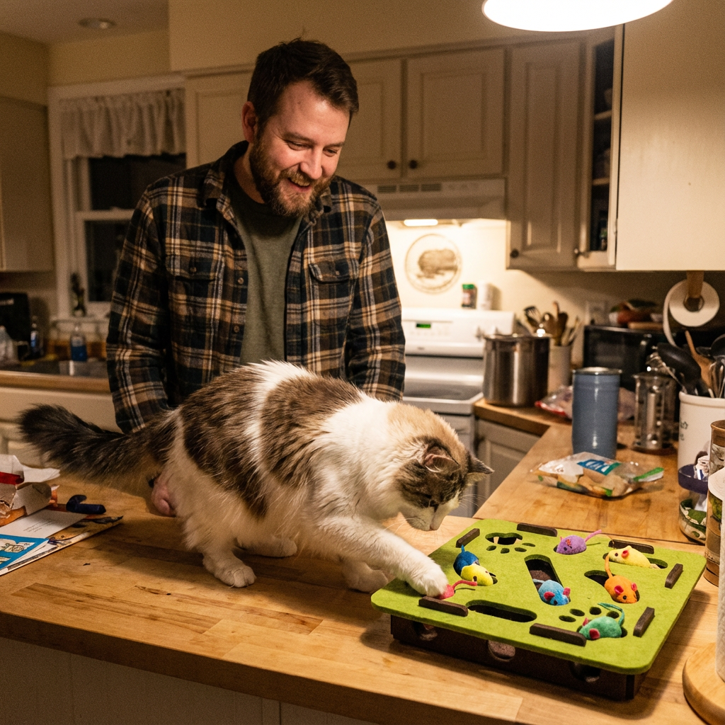 Suzanne Hathaway Facebook ad: Read this if your cat ignores every toy