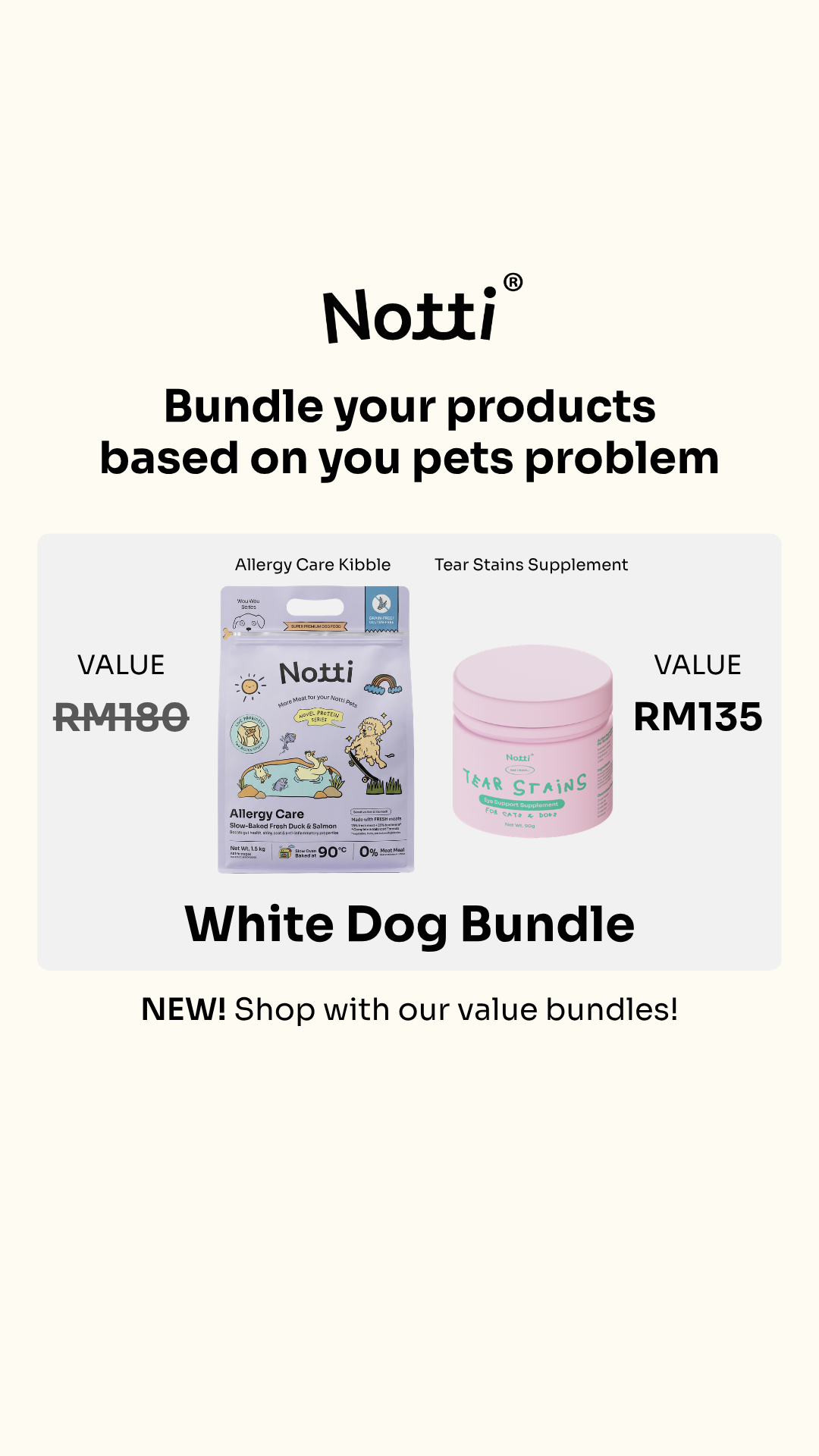 Notti Pet Food Facebook ad