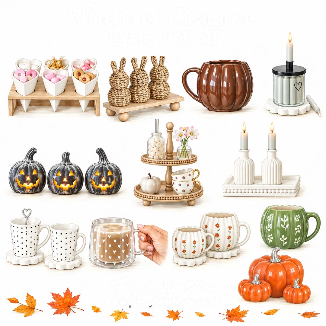 Pretty Little Home Facebook ad: Up to 70% Off - While Stocks Last