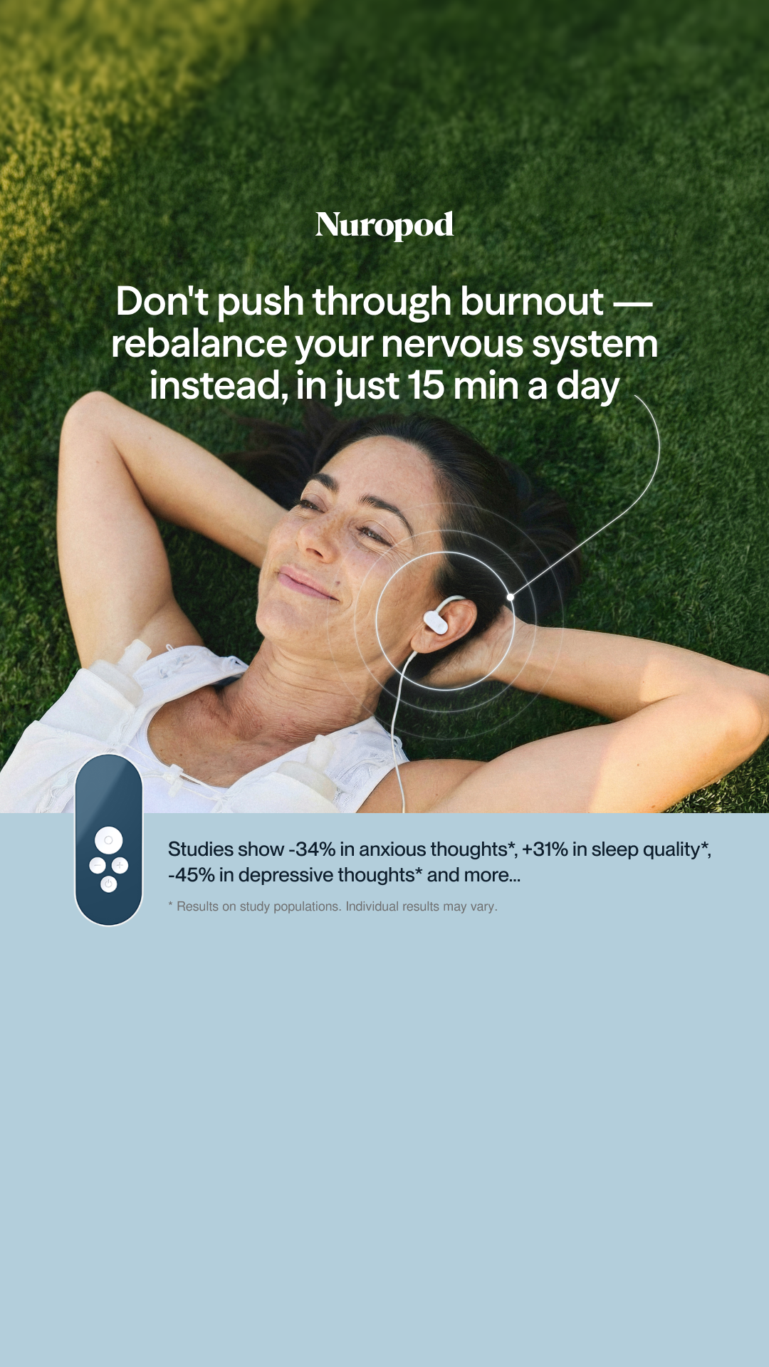 Nuropod Facebook ad
