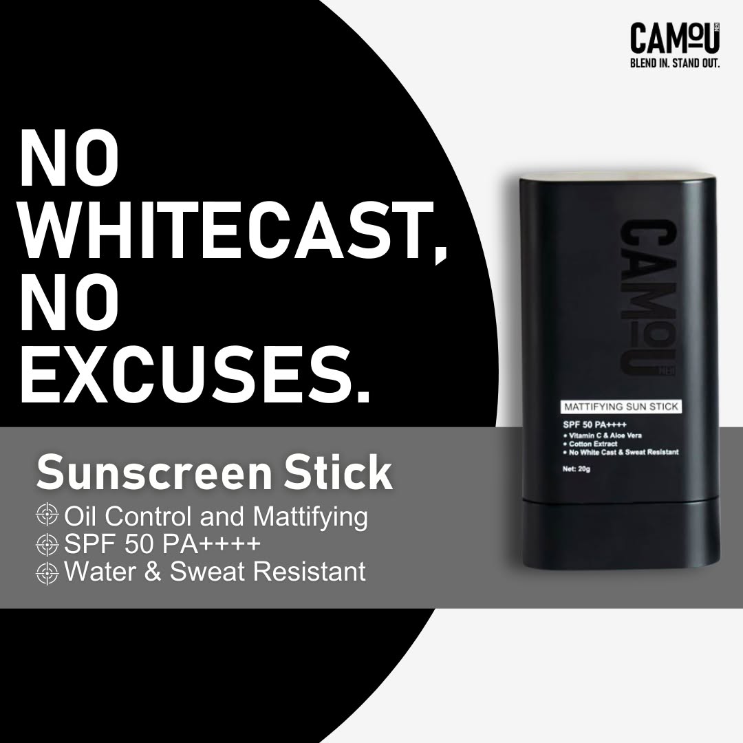 Camou for Men Facebook ad