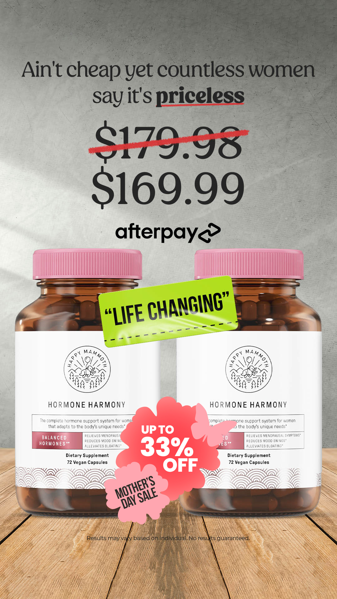 Happy Mammoth Facebook ad