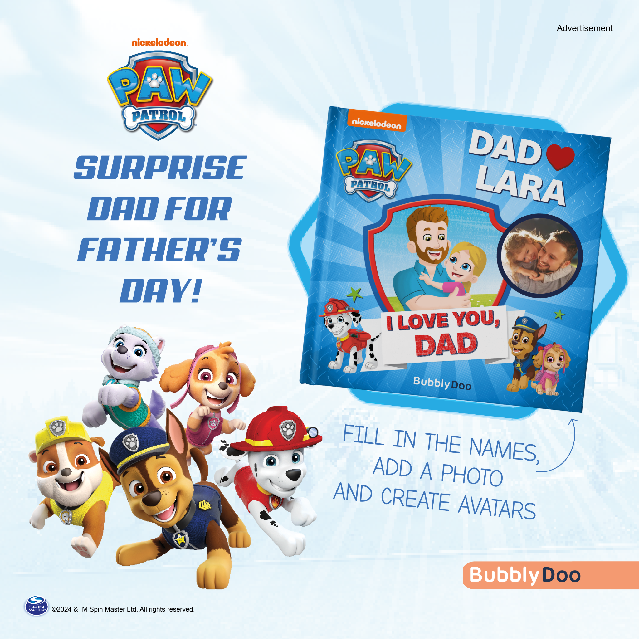 BubblyDoo Facebook ad