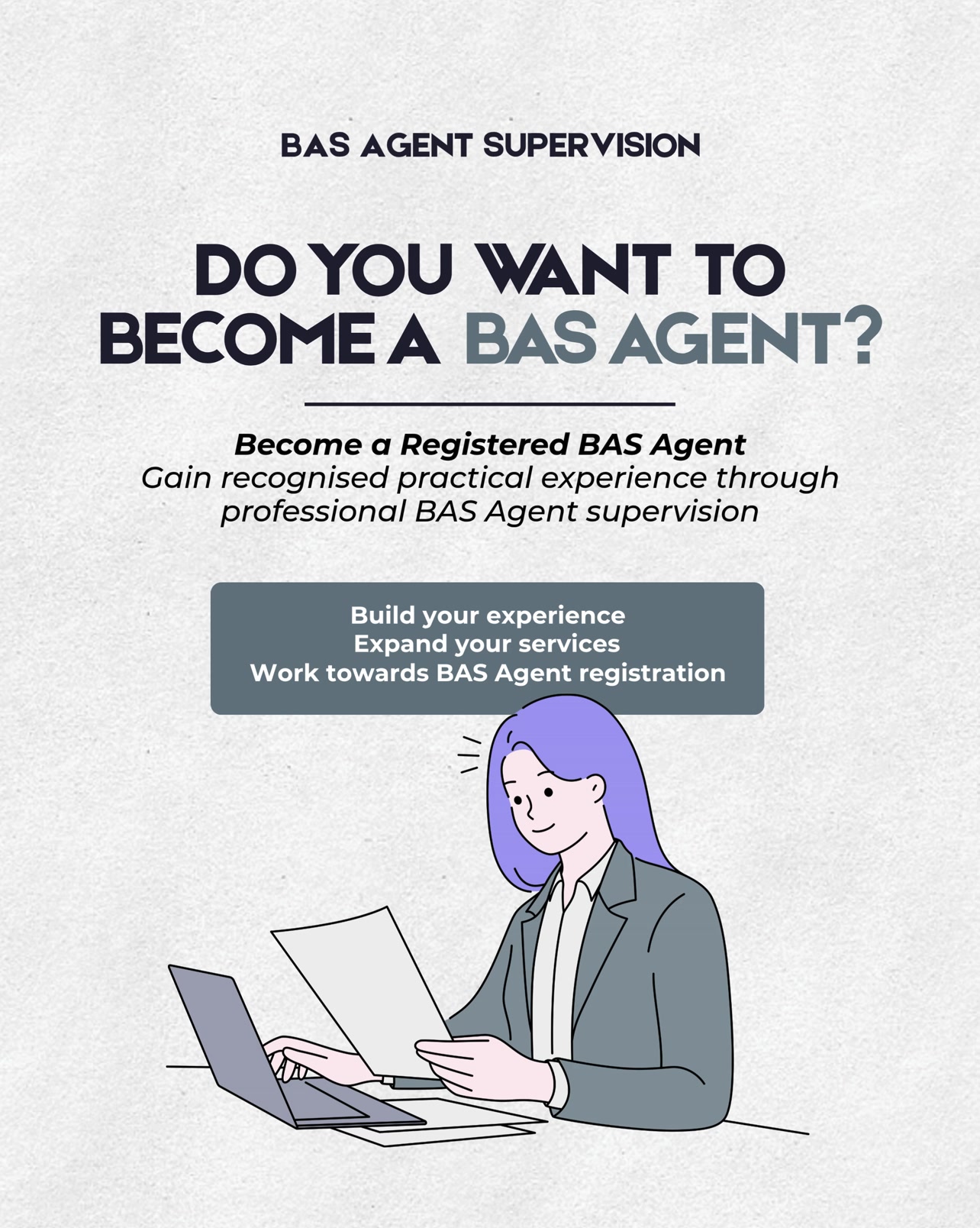 BAS Agent Supervision Facebook ad