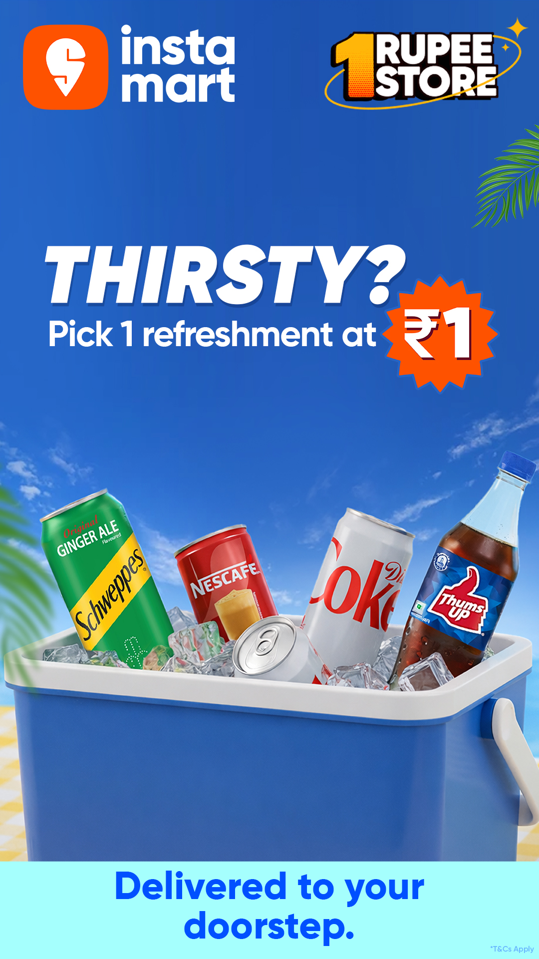 Swiggy Instamart Facebook ad