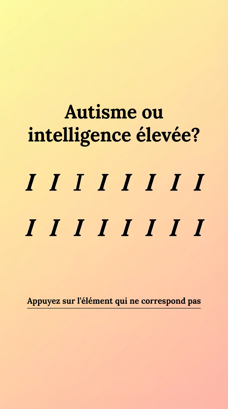 International IQ test Facebook ad
