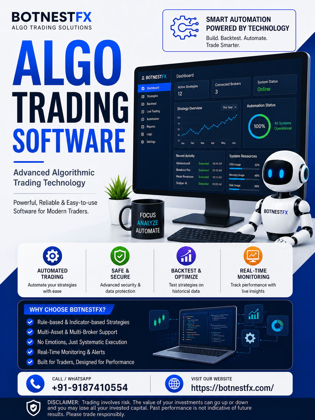 Bot Nest FX Facebook ad: BOTNESTFX Algo Trading Software