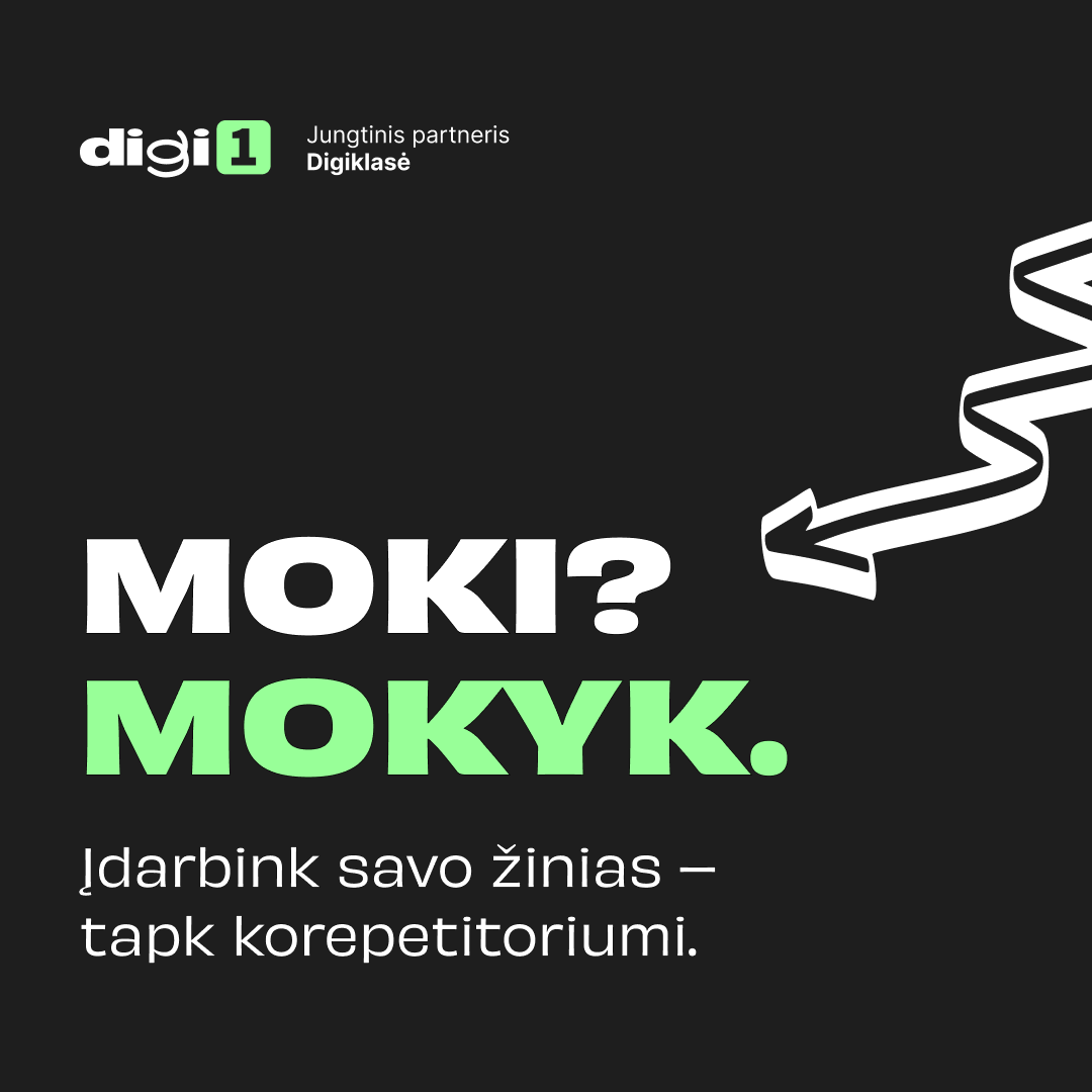 Digiklasė - by Memby Facebook ad