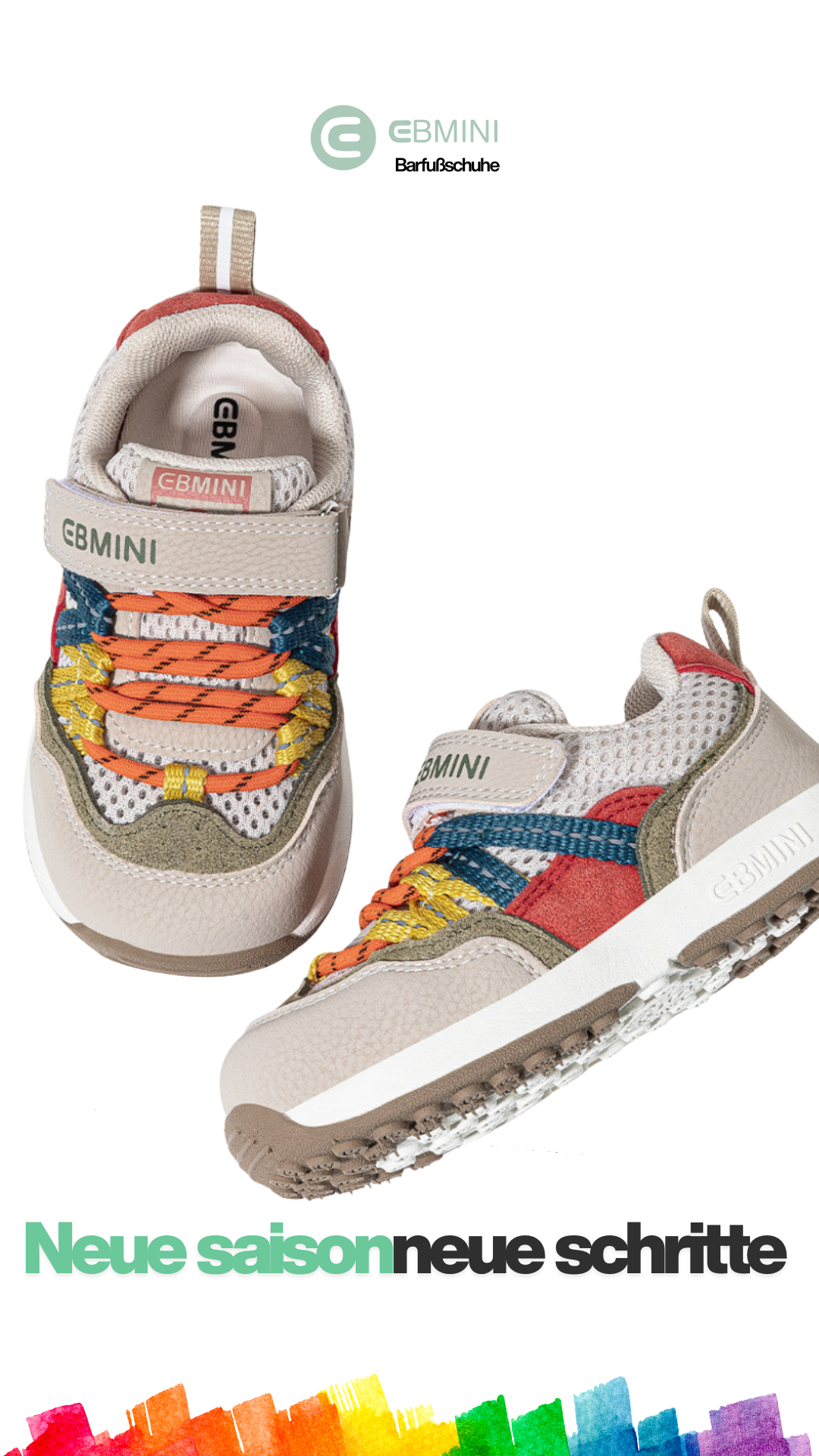 Ebmini - Kinder Barfußschuhe Facebook ad