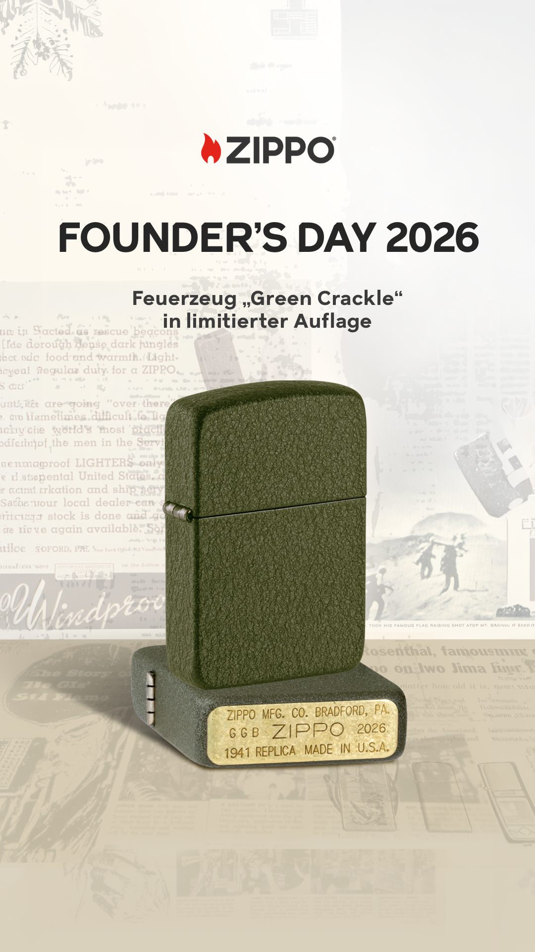 Zippo Europe Facebook ad