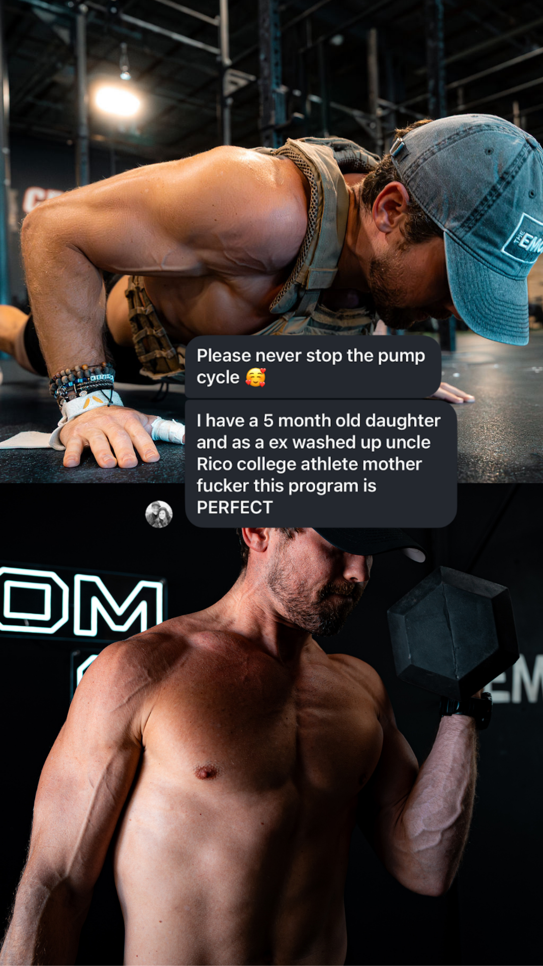The EMOM Co. Facebook ad