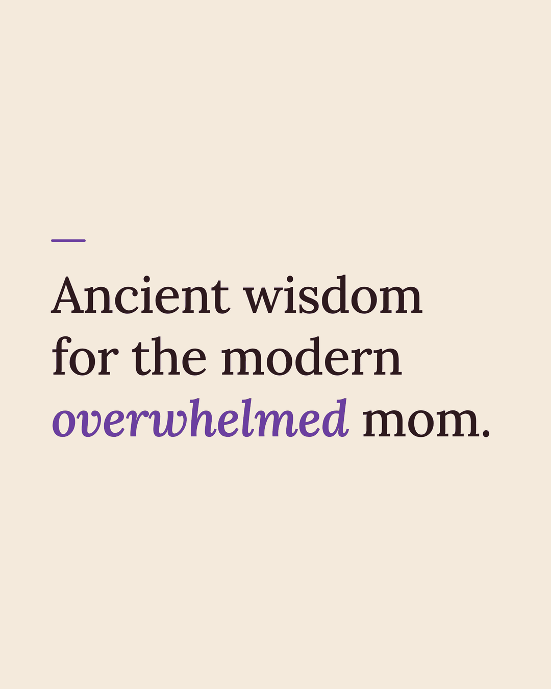 Sarah Judith Creates Facebook ad: I help busy women build a yoga practice that actually fits