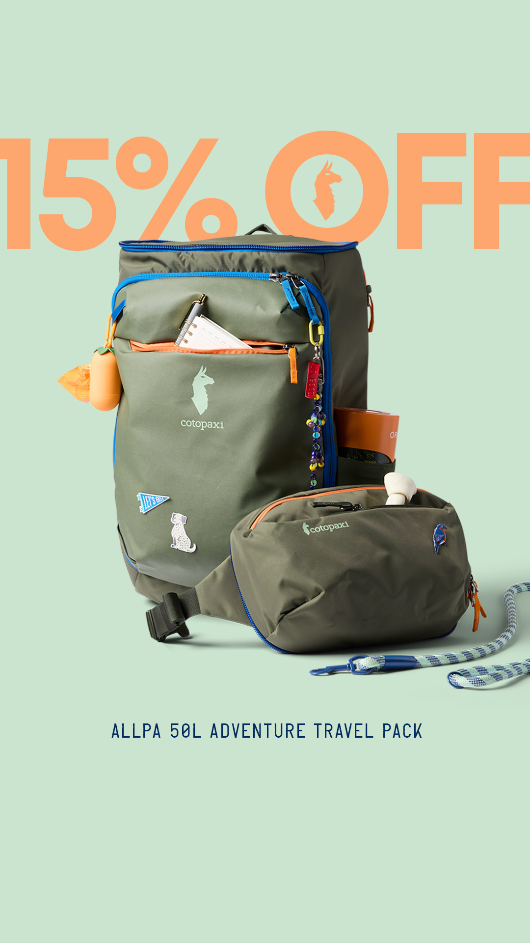 Cotopaxi UK Facebook ad from May 7, 2026