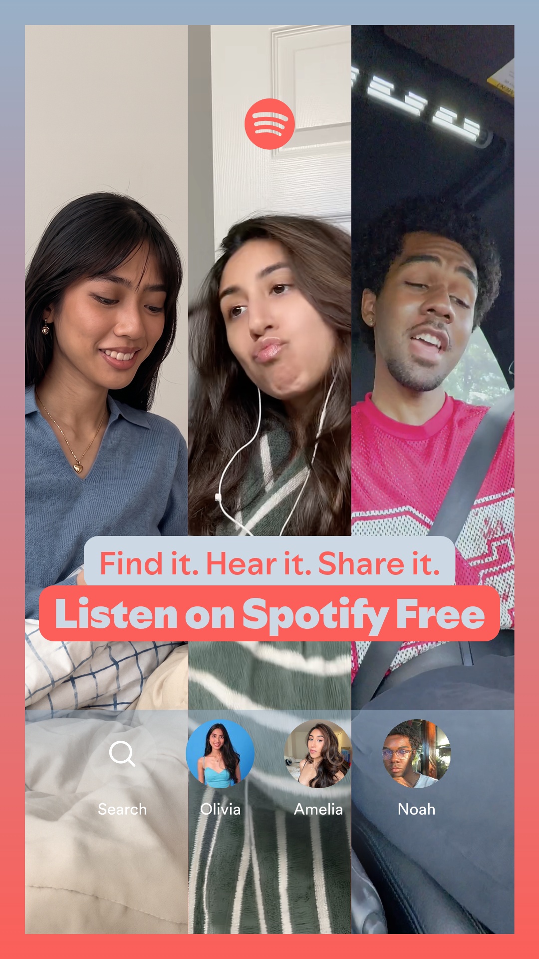 Spotify Facebook ad