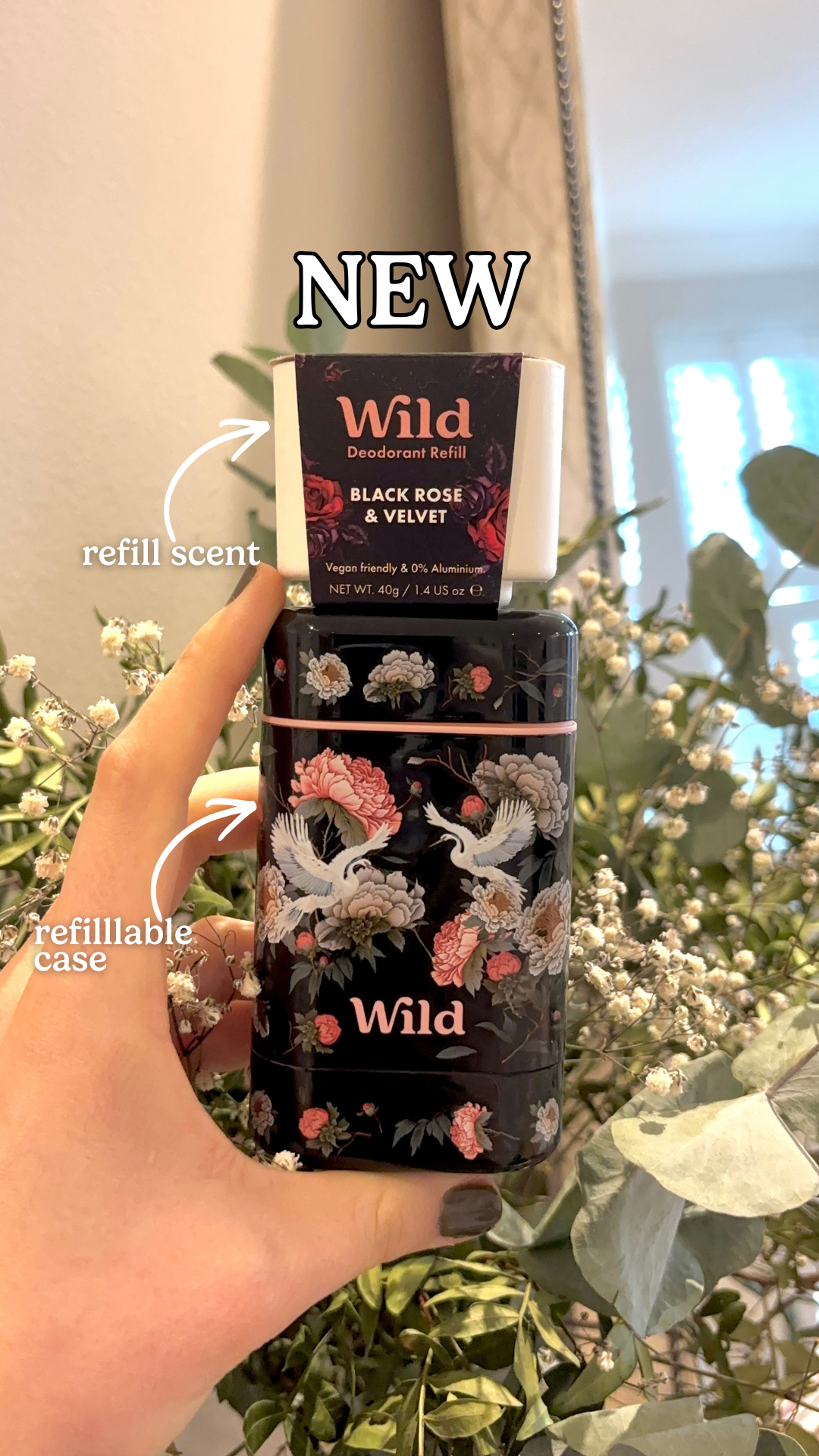 Wild Facebook ad: Elevate your everyday with Midnight Bloom