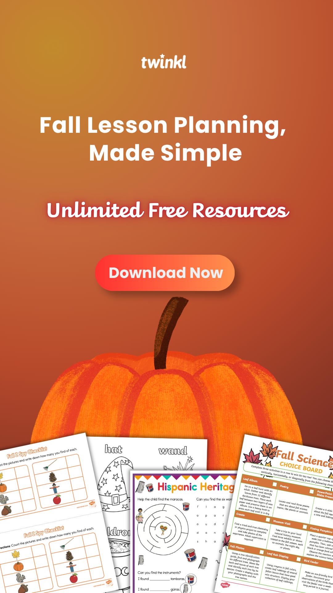 Twinkl Teaching Resources - United States Facebook ad: Made by teachers like you