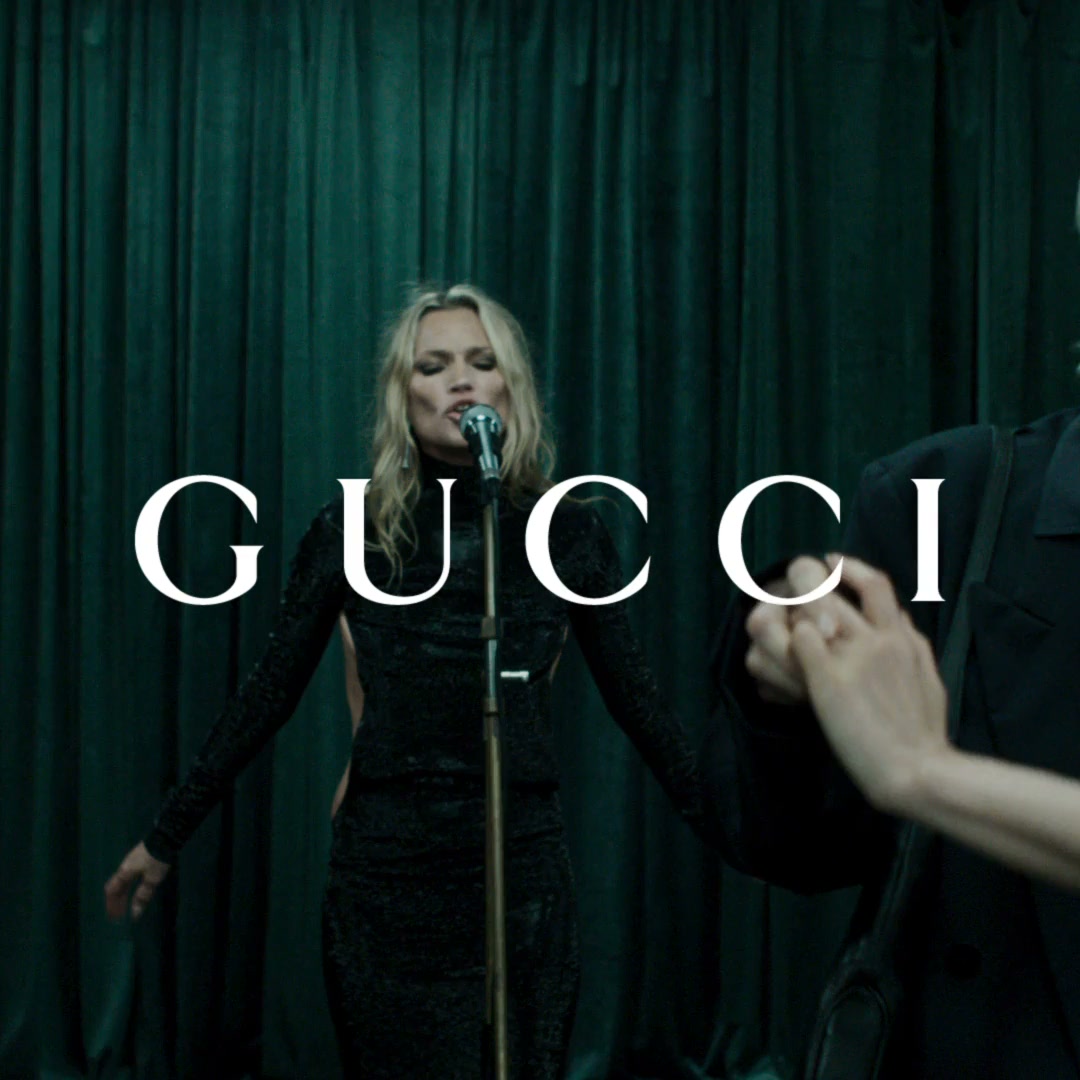 Gucci Facebook ad: Kate Moss protagoniza la nueva campaña Primavera…