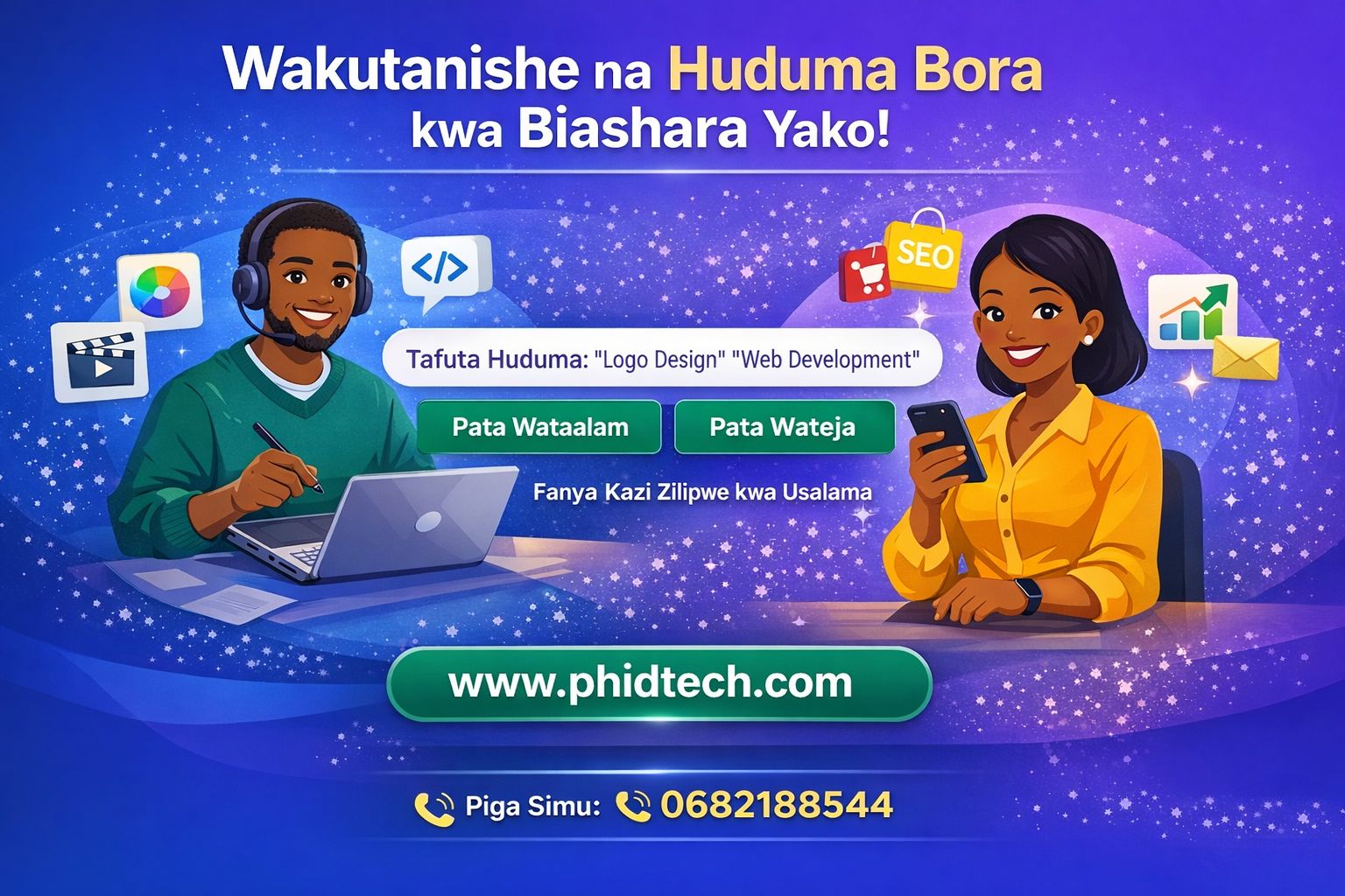 Phidtech T Limited Facebook ad: Home - PhidTech Solutions