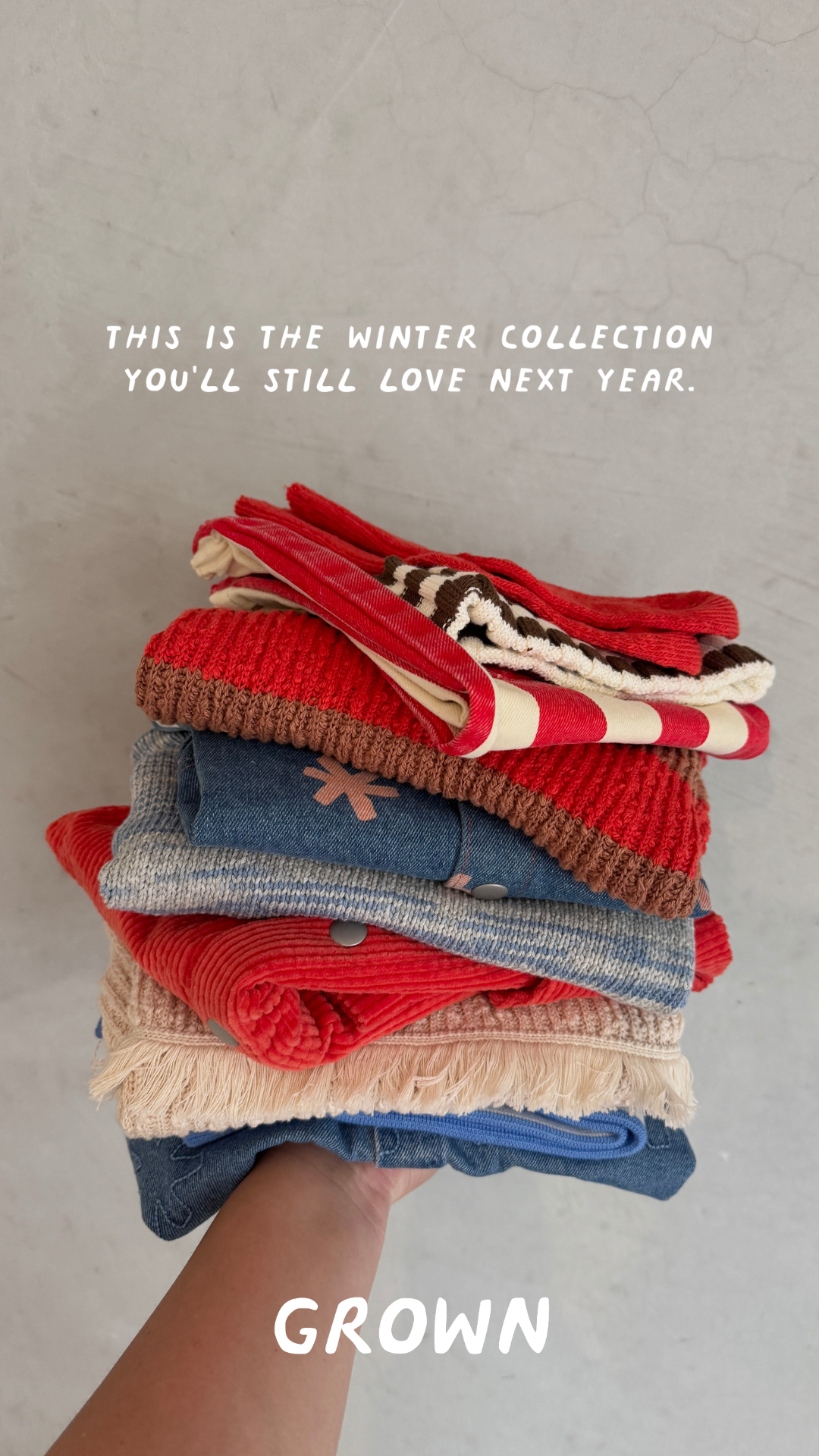 GrownClothing Facebook ad
