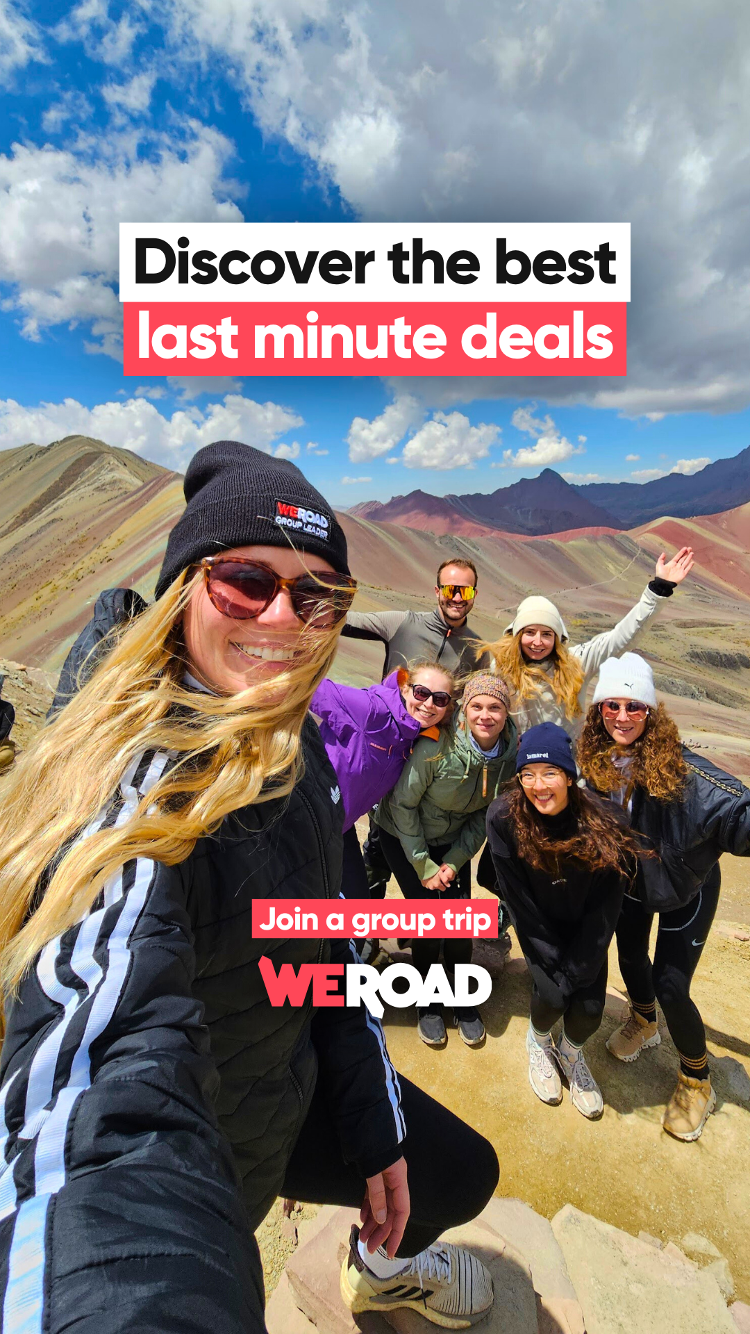 WeRoad Travel Facebook ad