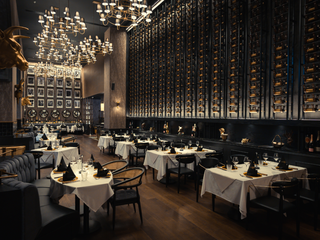Reef & Beef Steakhouse & Seafood Facebook ad: Enjoy 20% OFF our menu until April 1.