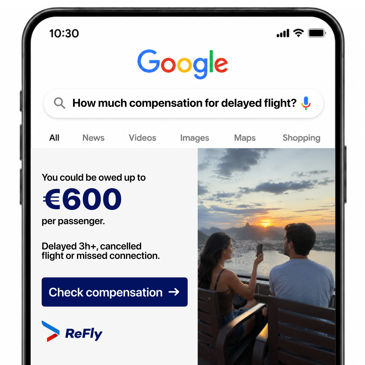 Refly Facebook ad
