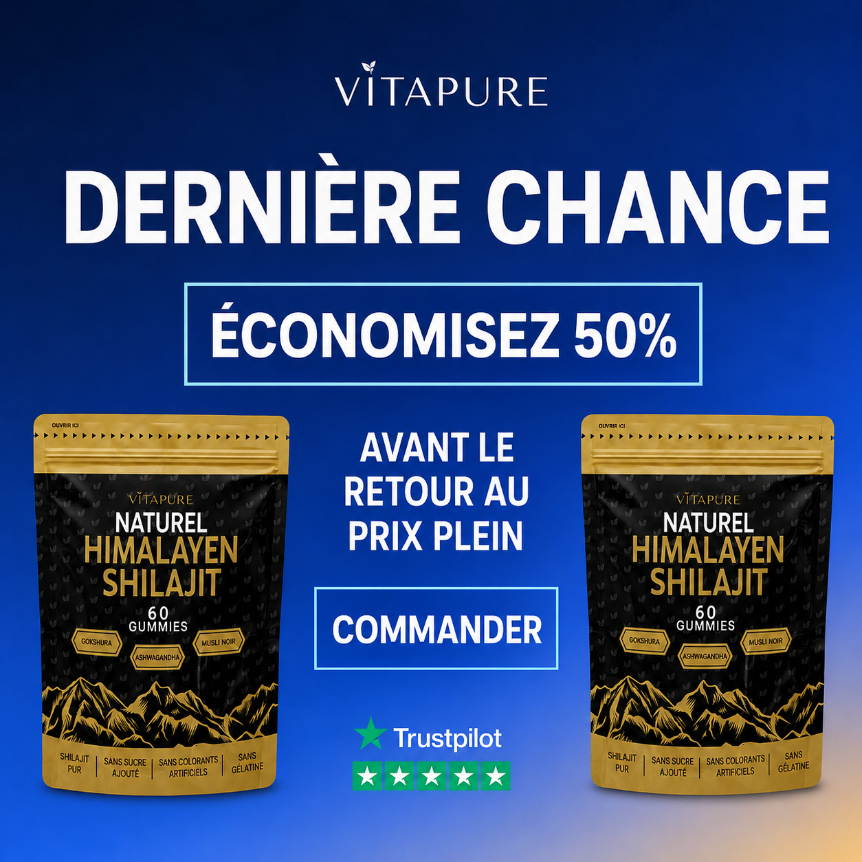 Québec Magazine Facebook ad: Bientôt En Rupture De Stock.