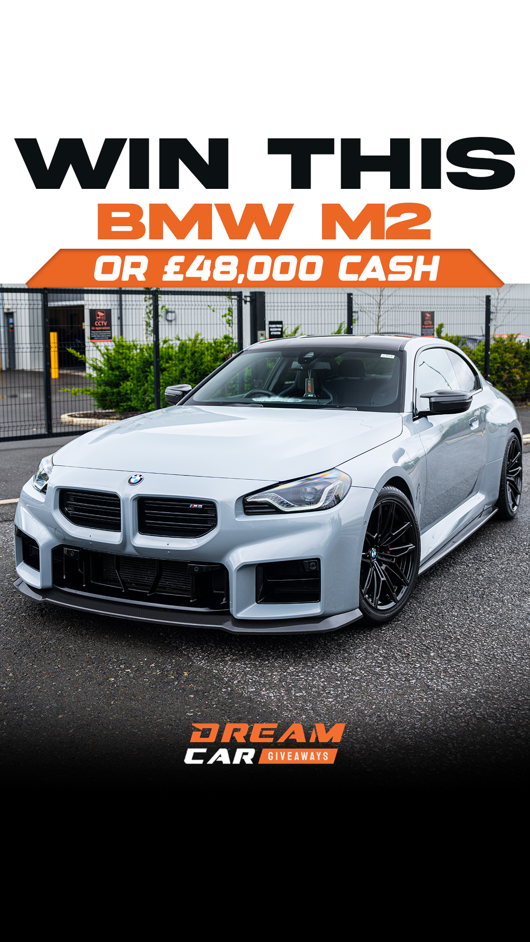 Dream Car Giveaways Facebook ad