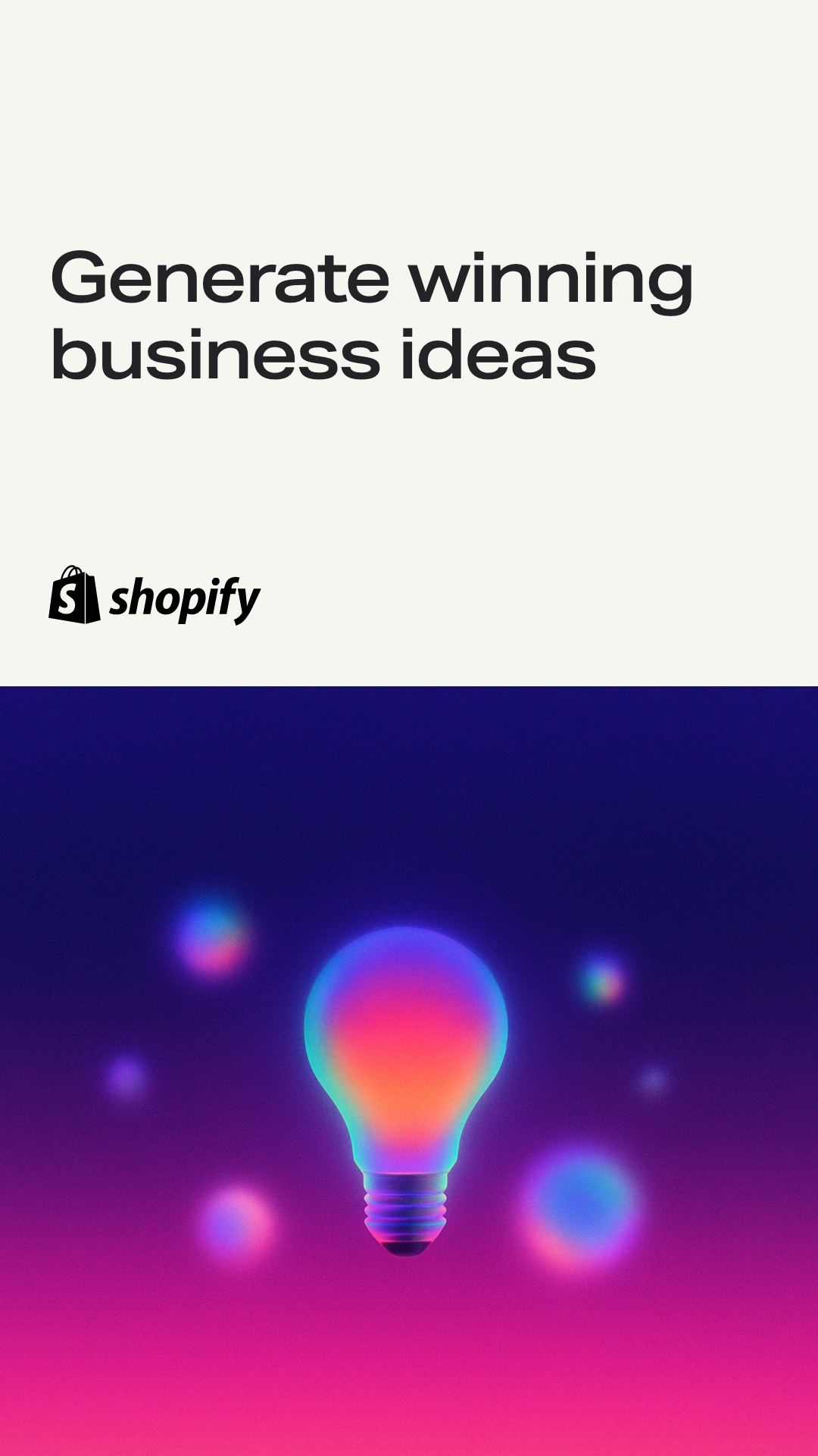 Shopify Facebook ad