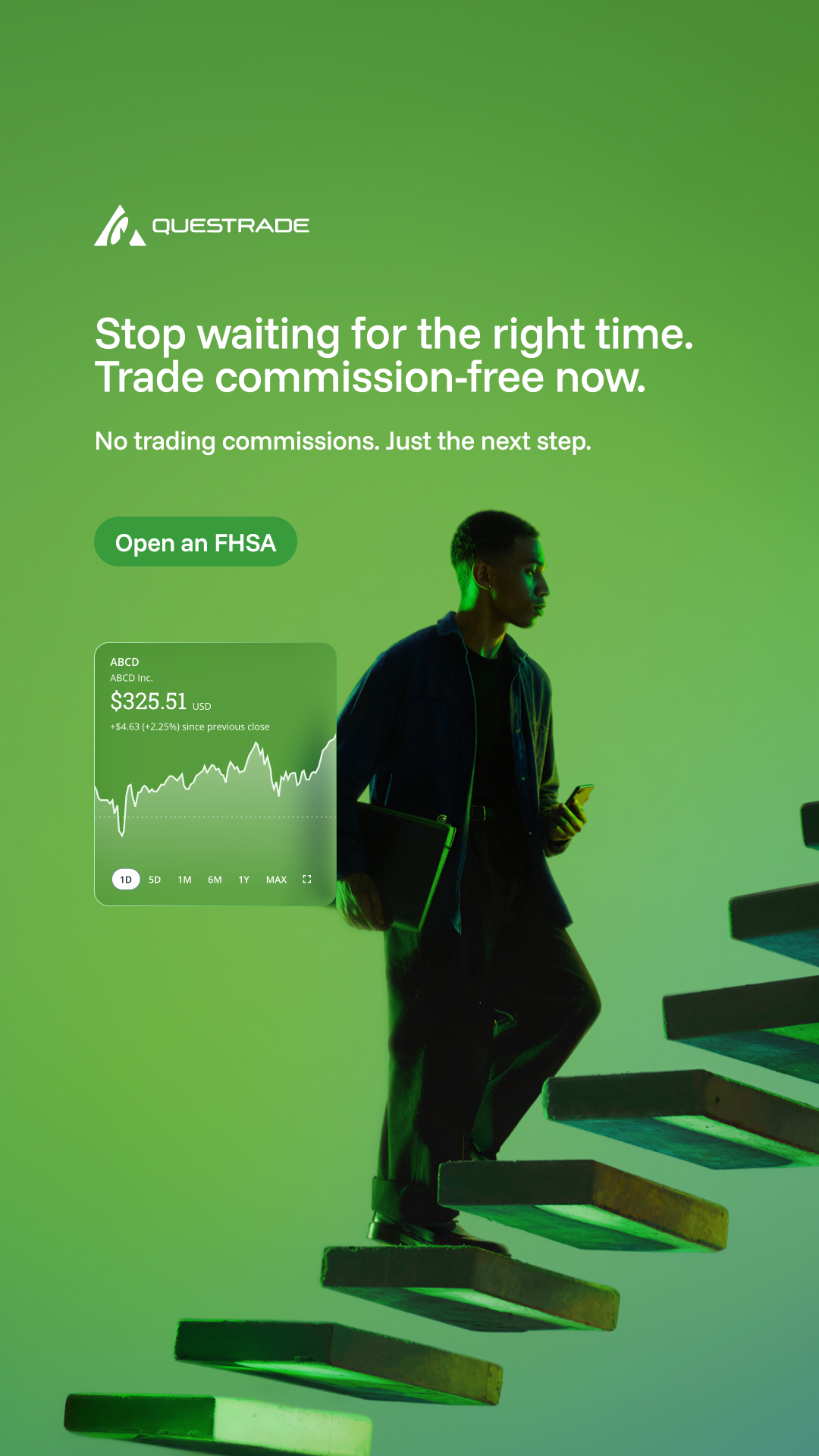 Questrade Facebook ad